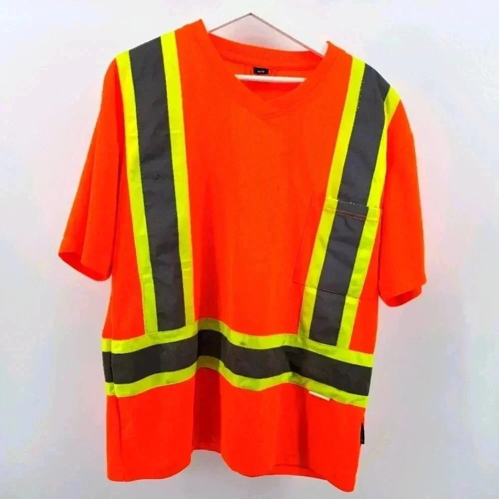 Men's Orange  Hi-Vis T-Shirt